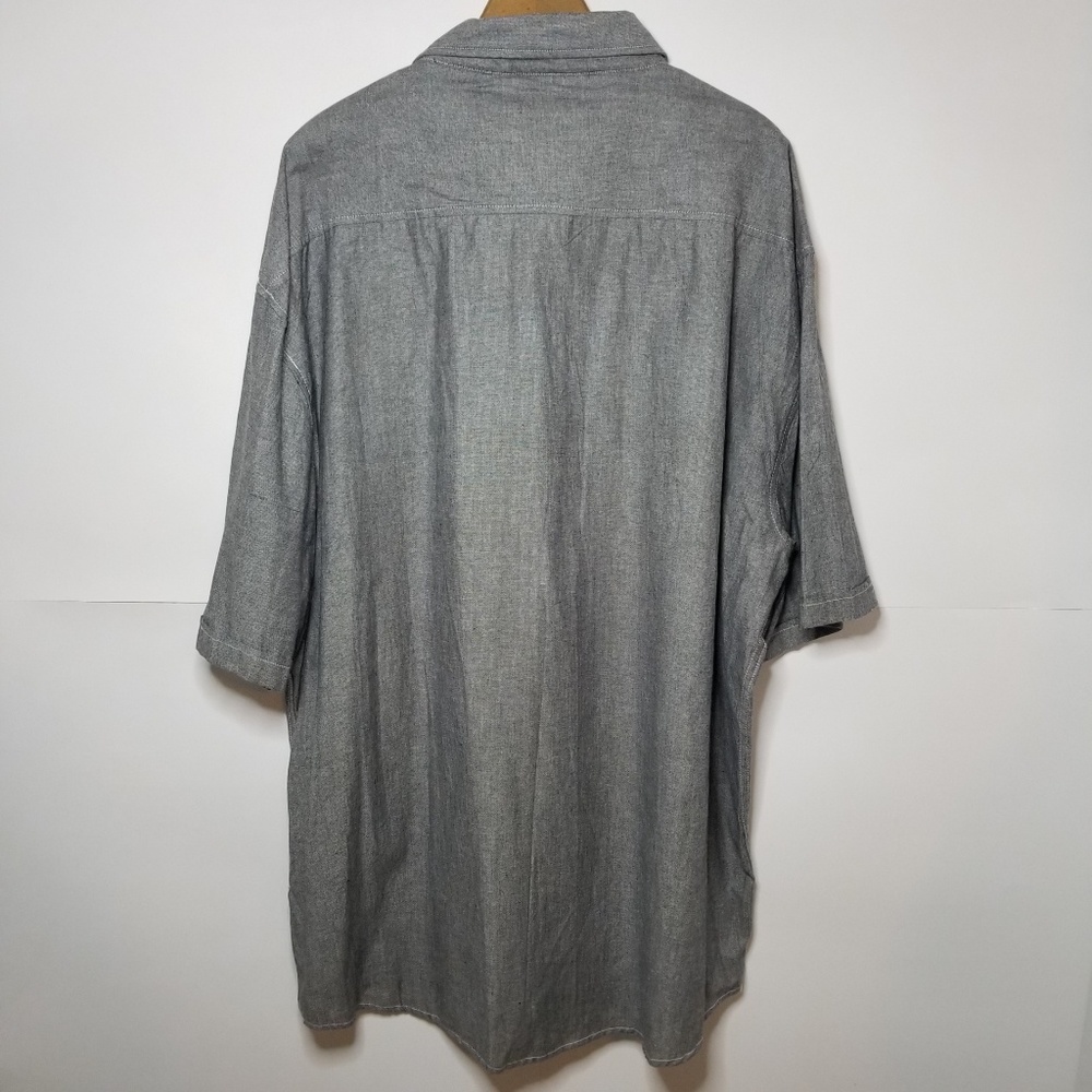 Men's Authentic Denim & Rivets Linen Button Down - Picture 2 of 5